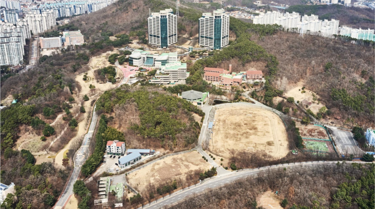 경기도 용인시 연수원부지 (舊 하나은행 연수원) 개발 전